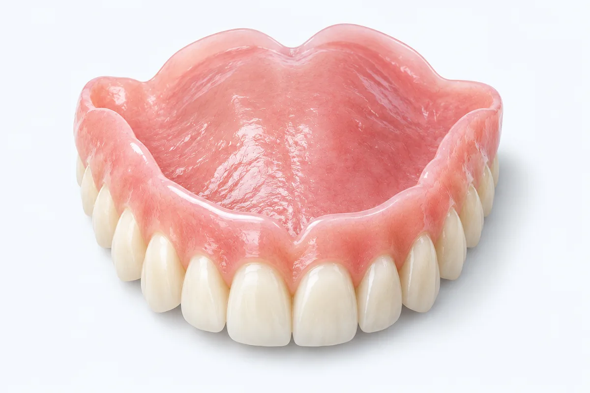 Adjusting to new dentures
