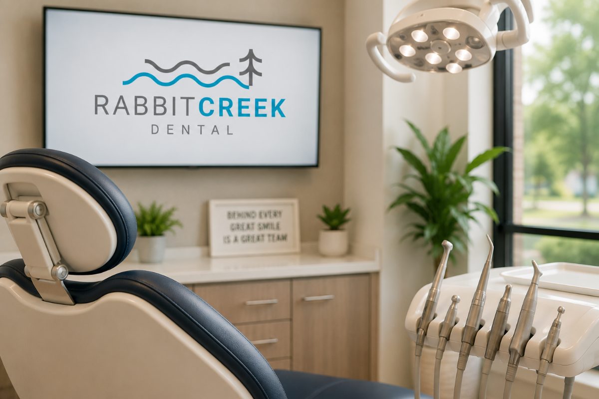 Calendar and dental tools on a clean desk at Rabbit Creek Dental in Mobile, AL