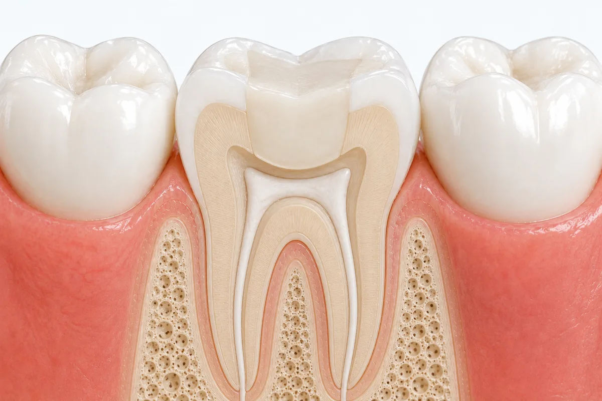 Patient after a root canal at Rabbit Creek Dental in Mobile, AL