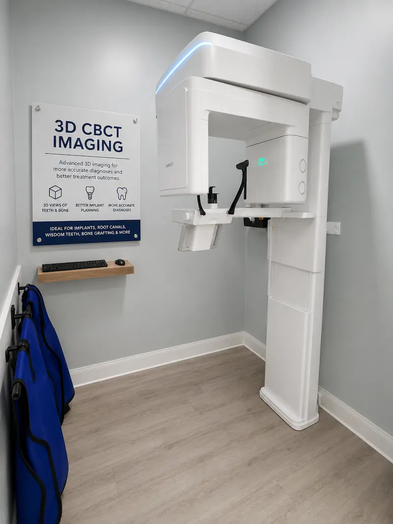 CBCT 3D imaging machine at Rabbit Creek Dental in Mobile Alabama