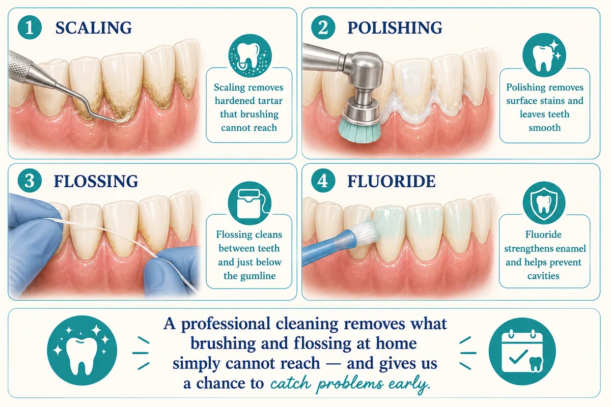 Patient reviewing Delta Dental deep cleaning coverage at Rabbit Creek Dental in Mobile, AL