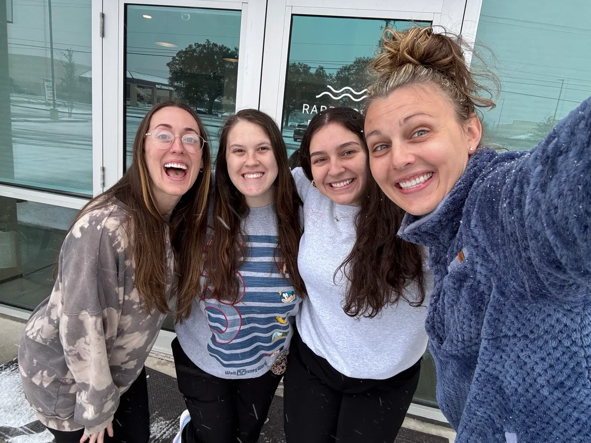 Rabbit Creek Dental team snow day 2024